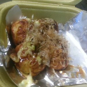 Takoyaki de Pulpo del Yatai de Sitges